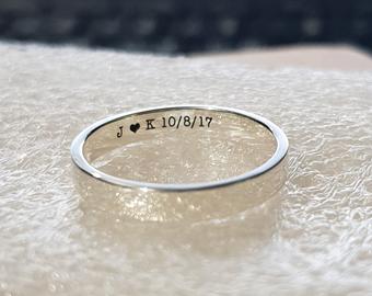 Collection of Add text in your ring - Laser Engraving - Add-on-Add-Ons-Inchoo Bijoux-Inchoo Bijoux in a gallery layout