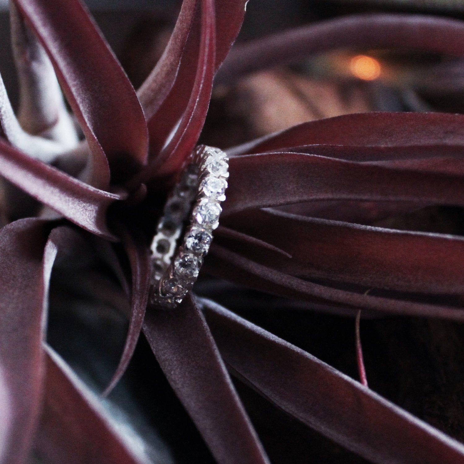 Collection of Eternity Wedding Ring 3mm - Inchoo Bijoux in a gallery layout