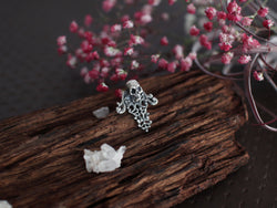 Collection of Silver Skull & Lace Cross Ring-Ring-Inchoo Bijoux-Inchoo Bijoux in a gallery layout