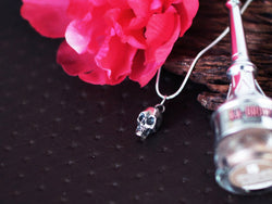 Collection of Silver Skull Pendant - Inchoo Bijoux in a gallery layout