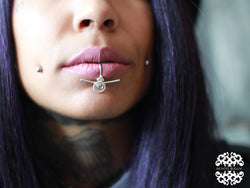 Collection of Alternative Statement Lip Ring - Inchoo Bijoux in a gallery layout