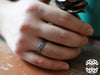 Rough Unique Silver Mens Wedding Band Ring-Ring-Inchoo Bijoux-Inchoo Bijoux