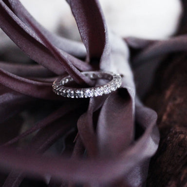 Eternity Wedding Ring 2mm-Ring-Inchoo Bijoux-Inchoo Bijoux