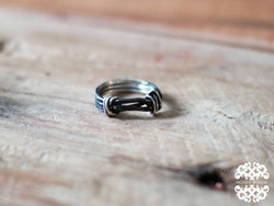 Collection of Alternative Silver Mens Wedding Band Ring - Inchoo Bijoux in a gallery layout