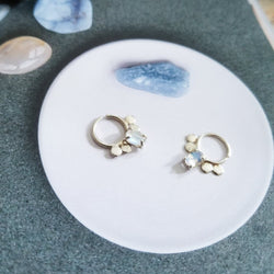 Collection of Rainbow Moonstone Statement Septum - Inchoo Bijoux in a gallery layout