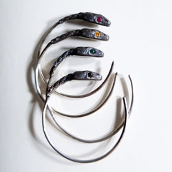 Collection of Snake Hoop Earrings-Earrings-Inchoo Bijoux-Inchoo Bijoux in a gallery layout