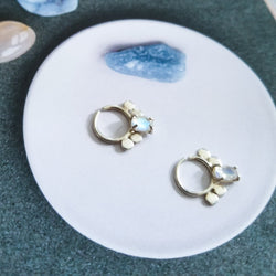 Collection of Rainbow Moonstone Statement Septum - Inchoo Bijoux in a gallery layout