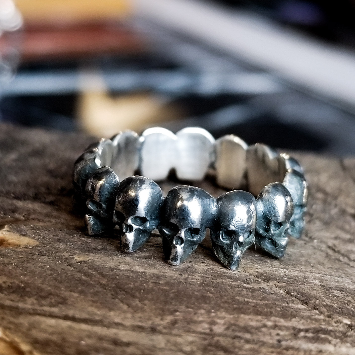 Collection of Eternity Skull Ring-Ring-Inchoo Bijoux-Inchoo Bijoux in a gallery layout