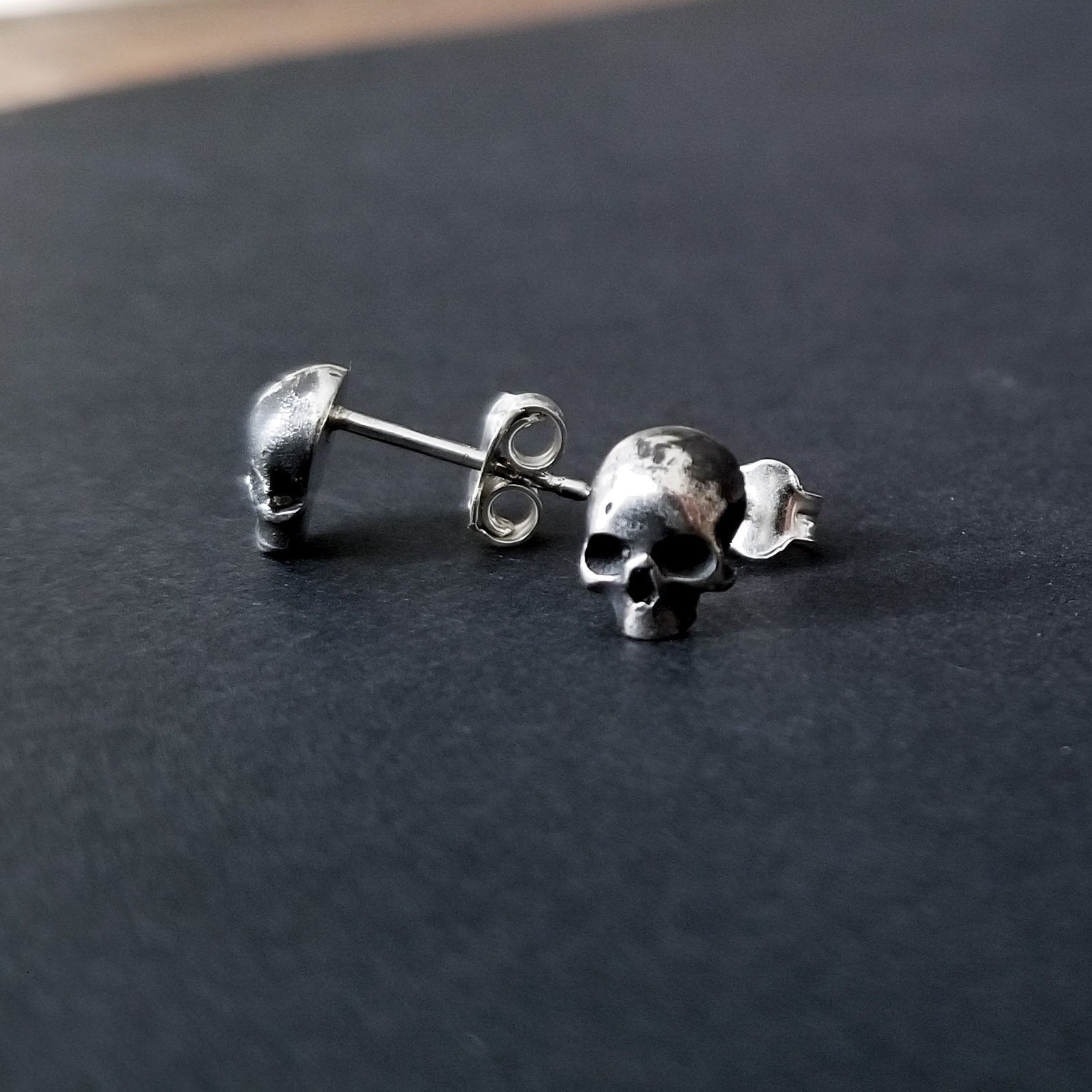 Collection of Small Skull Earrings - Inchoo Bijoux in a gallery layout