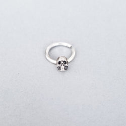 Collection of Minimal Skull Septum Ring - Inchoo Bijoux in a gallery layout