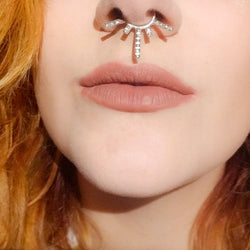 Collection of Studded Aura Septum-Septum-Inchoo Bijoux-Inchoo Bijoux in a gallery layout