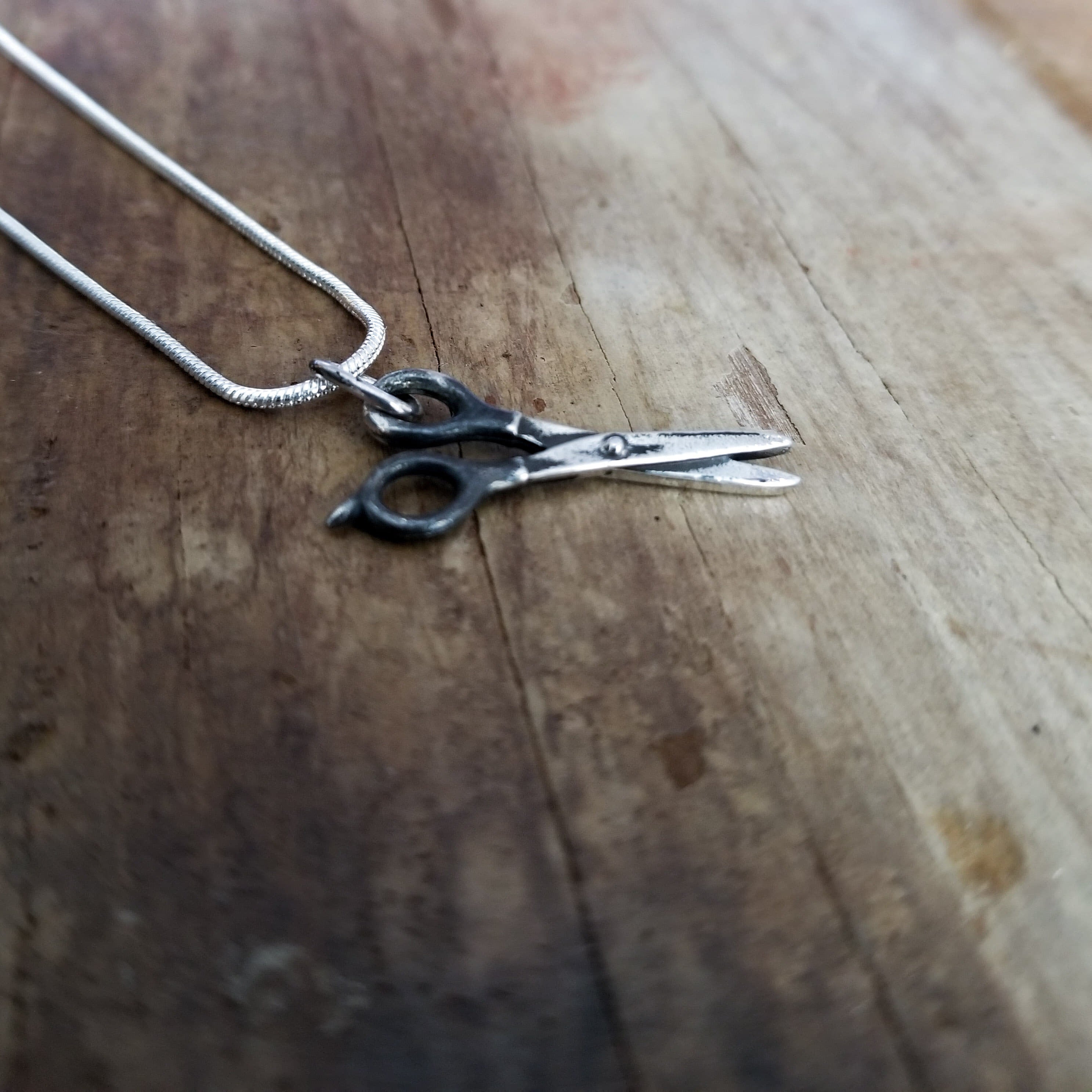 Collection of Scissors Pendant - Inchoo Bijoux in a gallery layout