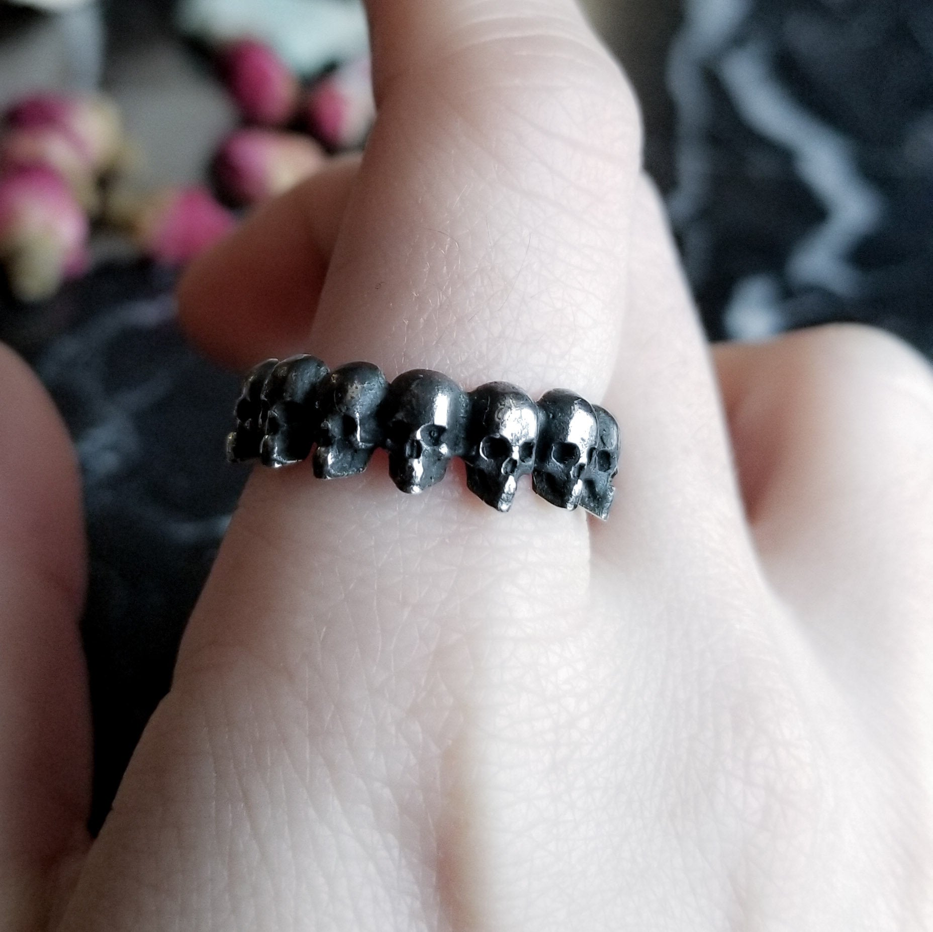 Collection of Eternity Skull Ring-Ring-Inchoo Bijoux-Inchoo Bijoux in a gallery layout