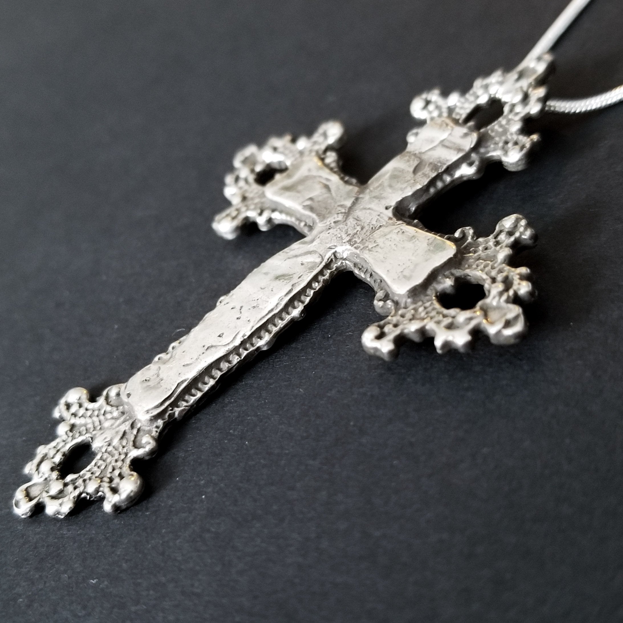 Collection of Big Baroque Cross Pendant - Inchoo Bijoux in a gallery layout