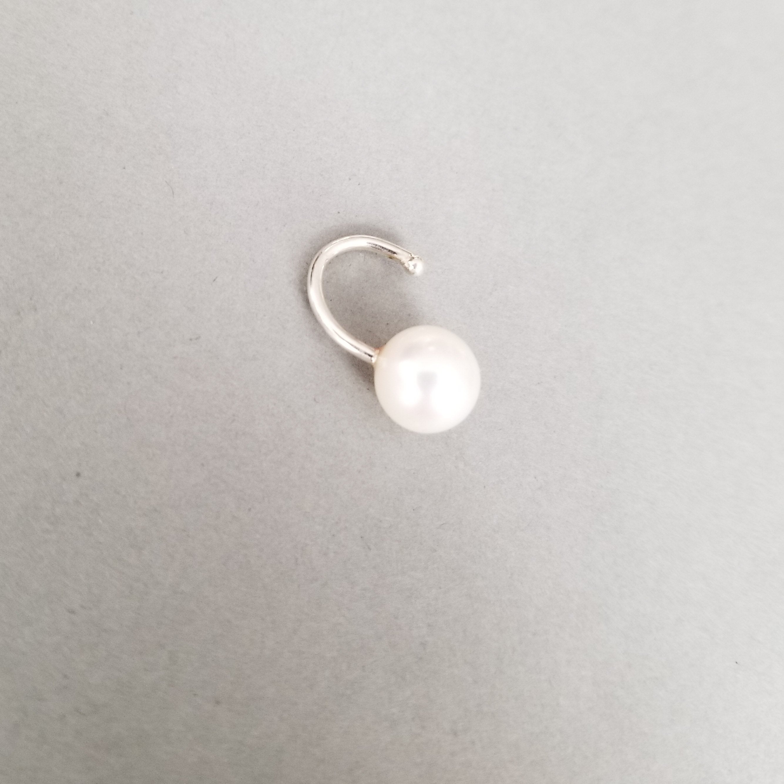 Collection of Pearl Fake Lip Ring - Inchoo Bijoux in a gallery layout