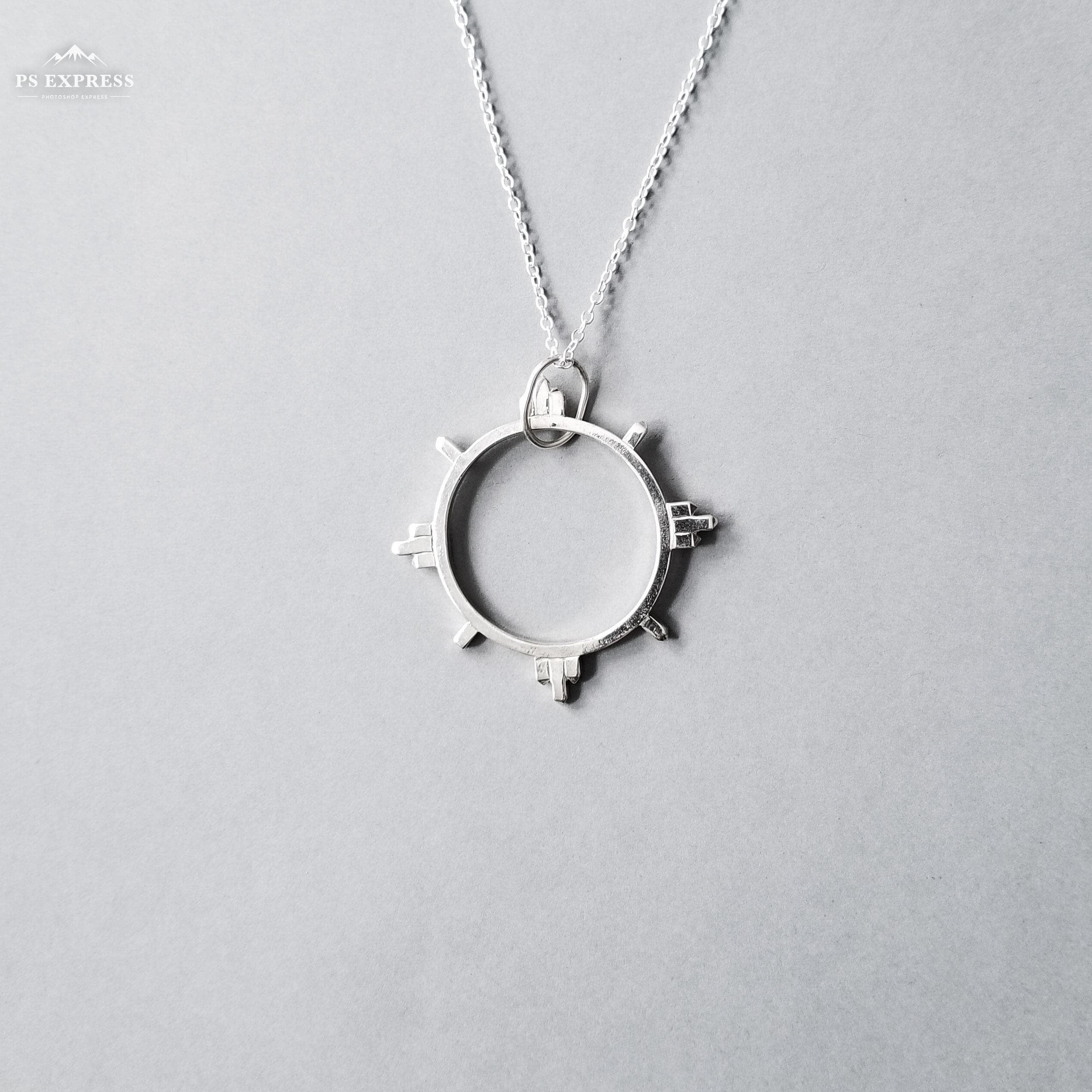 Collection of Silver Celestial Pendant - Inchoo Bijoux in a gallery layout