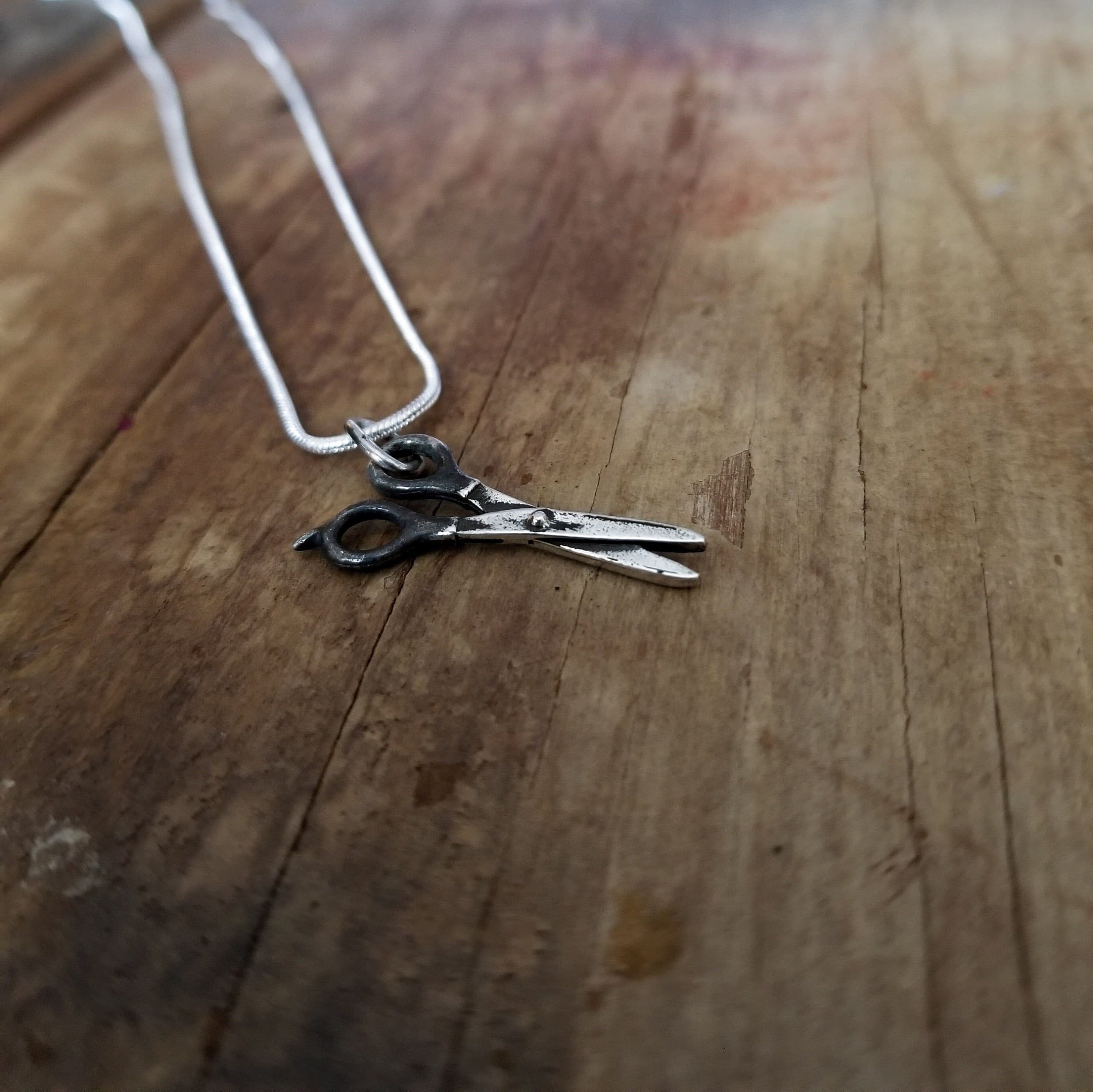 Collection of Scissors Pendant - Inchoo Bijoux in a gallery layout