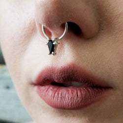 Collection of Black Coffin Septum - Inchoo Bijoux in a gallery layout