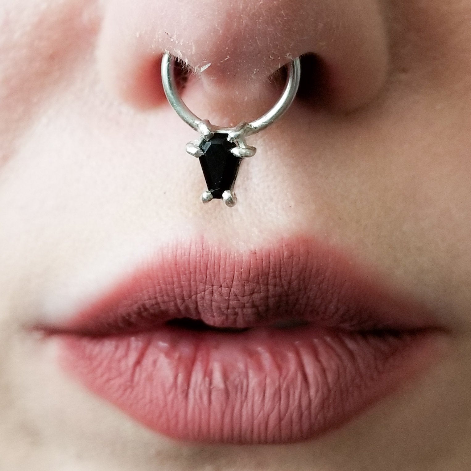 Collection of Black Coffin Septum - Inchoo Bijoux in a gallery layout