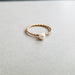 14K Rose Gold Pearl Ring-Ring-Inchoo Bijoux-Inchoo Bijoux
