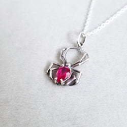 Collection of Radiant Red Spider Pendant - Inchoo Bijoux in a gallery layout