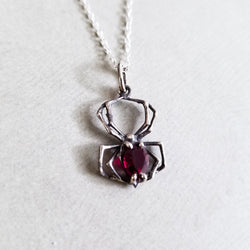 Collection of Blood Red Spider Pendant - Inchoo Bijoux in a gallery layout