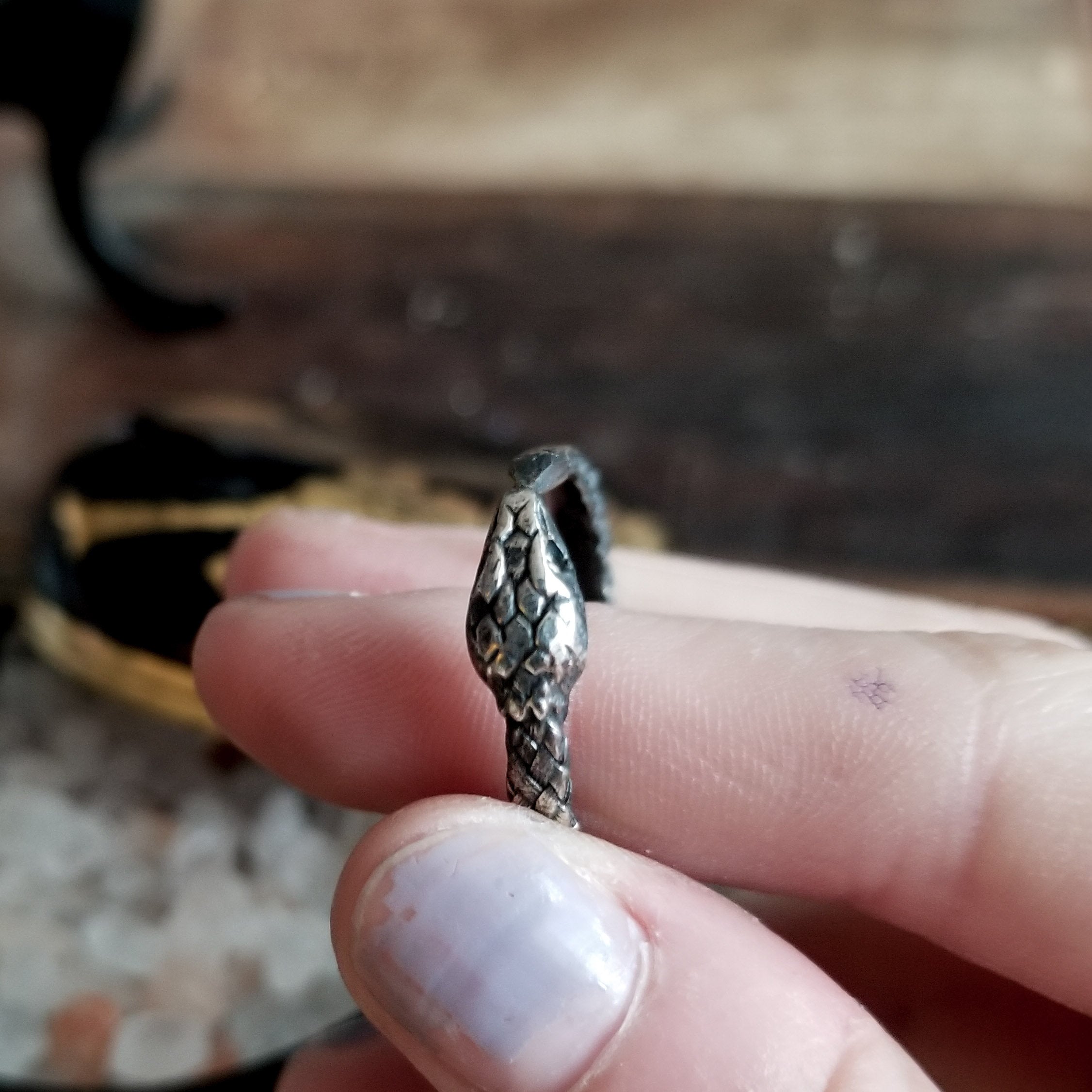 Ouroboros Snake Ring - Inchoo Bijoux