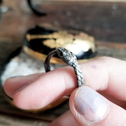 Collection of Ouroboros Snake Ring - Inchoo Bijoux in a gallery layout