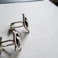 Collection of Silver Skull Cross Cufflinks - Inchoo Bijoux in a gallery layout