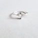White Sapphire Coffin Ring-Ring-Inchoo Bijoux-Inchoo Bijoux