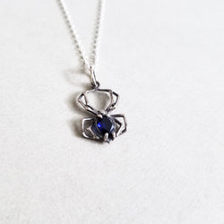 Collection of Deep Blue Spider Widow Pendant - Inchoo Bijoux in a gallery layout