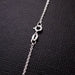 Sterling Silver 1mm Cable Style Chain - Inchoo Bijoux