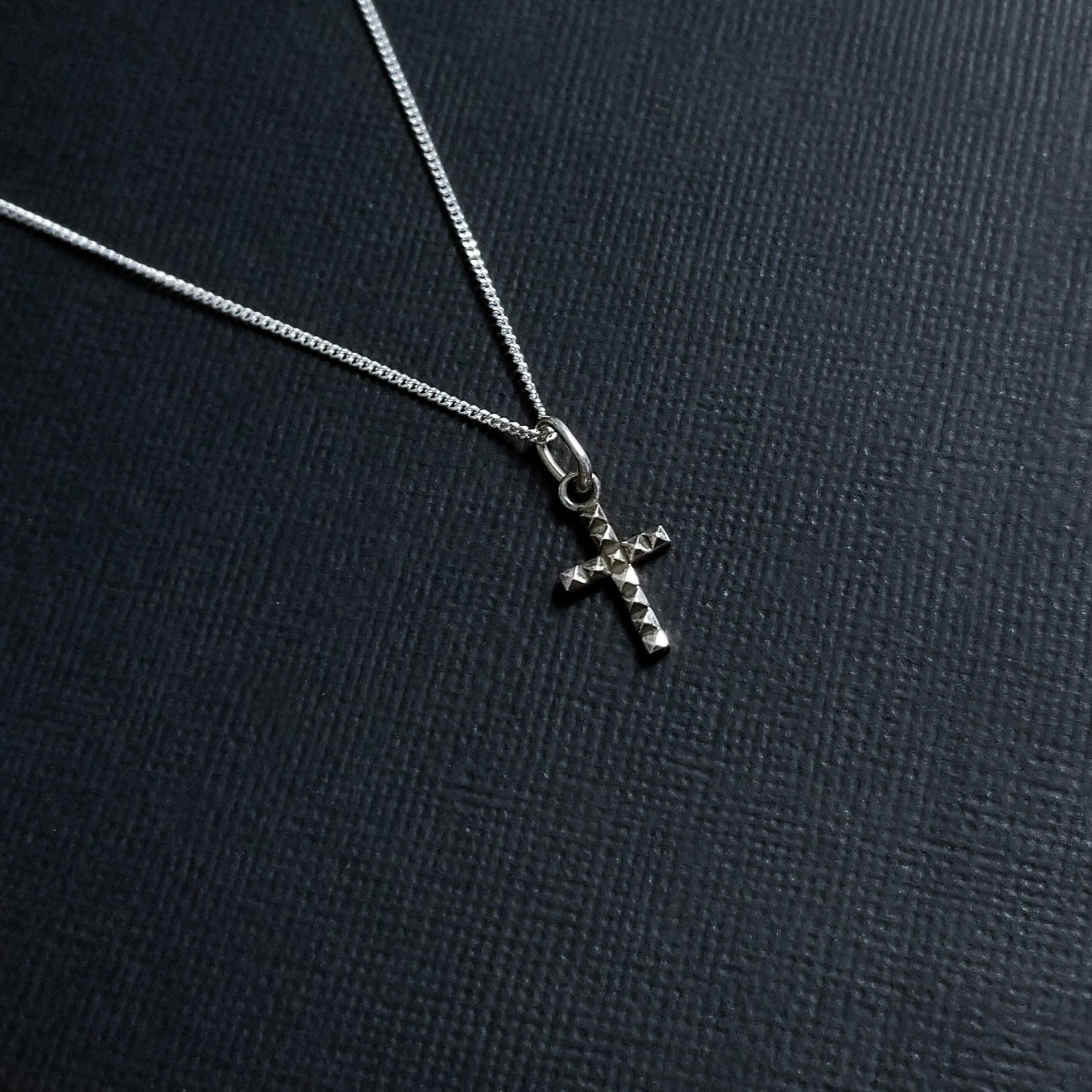 Collection of Tiny Studded Cross Pendant - Inchoo Bijoux in a gallery layout