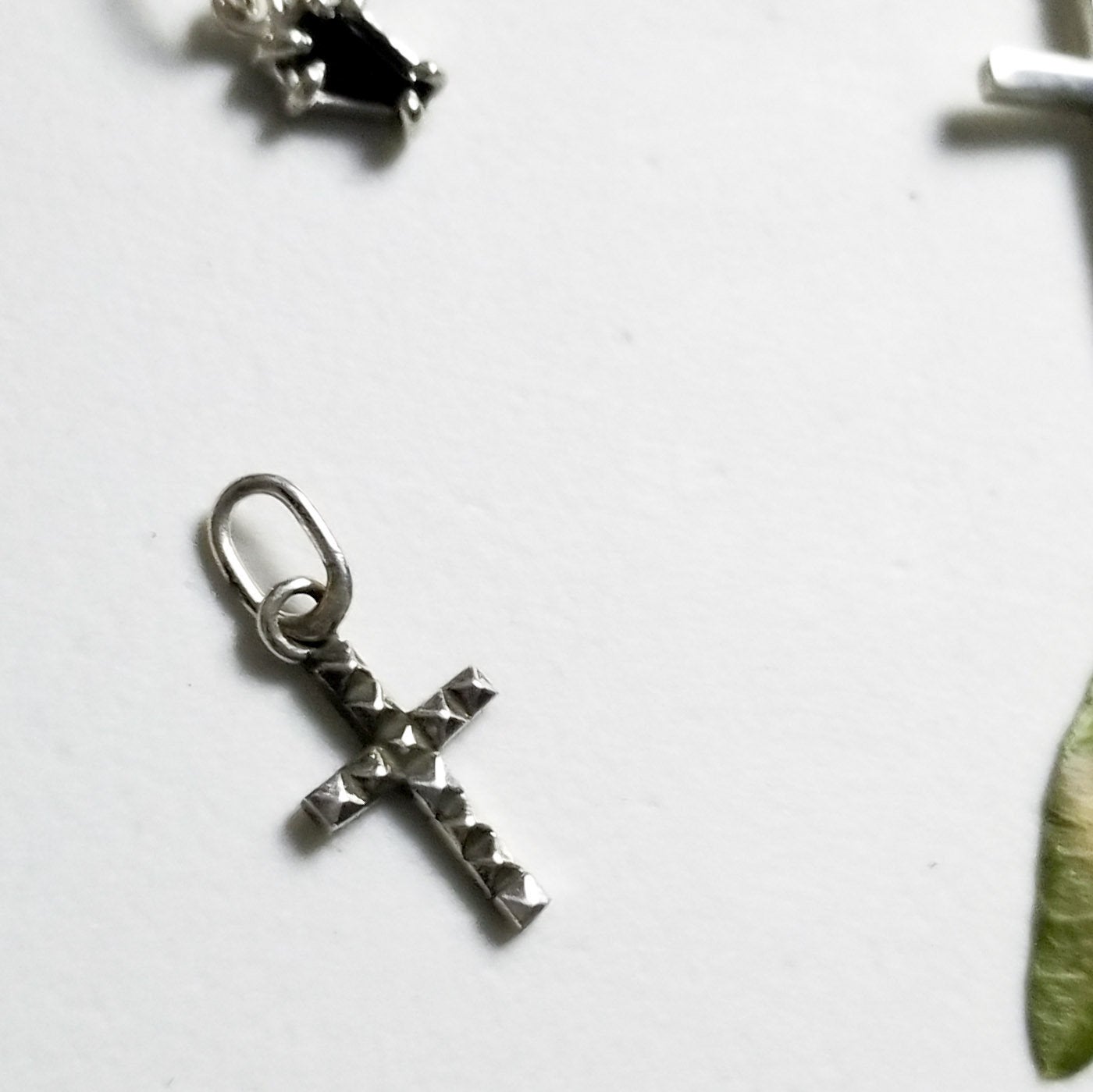 Collection of Tiny Studded Cross Pendant - Inchoo Bijoux in a gallery layout