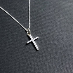 Collection of Minimal Cross Pendant - Inchoo Bijoux in a gallery layout