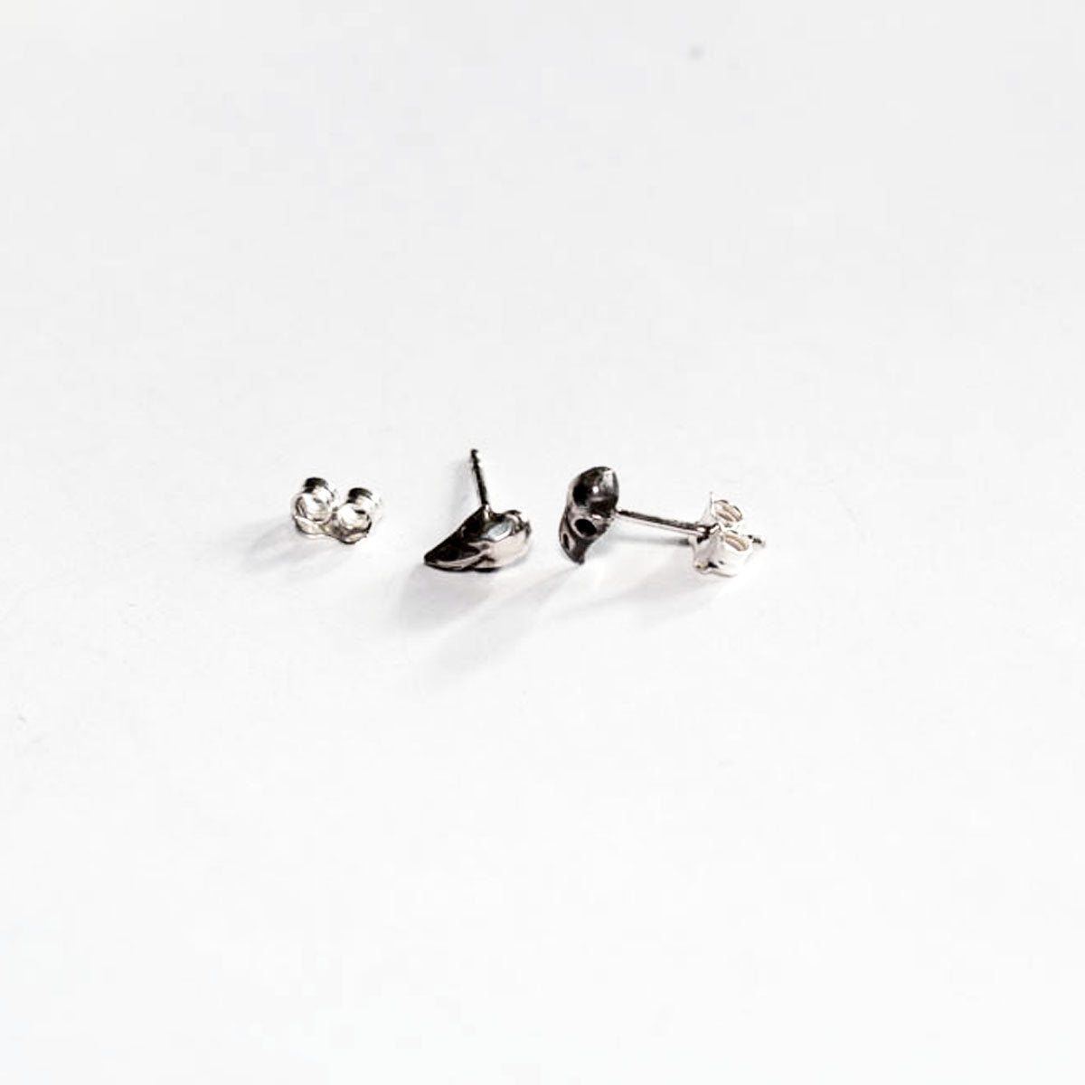 Collection of Tiny Bird Skull Earrings - Inchoo Bijoux in a gallery layout