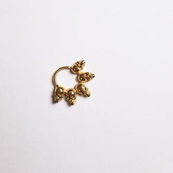 Collection of 14K Yellow Gold Statement Skull Septum-Septum-Inchoo Bijoux-Inchoo Bijoux in a gallery layout