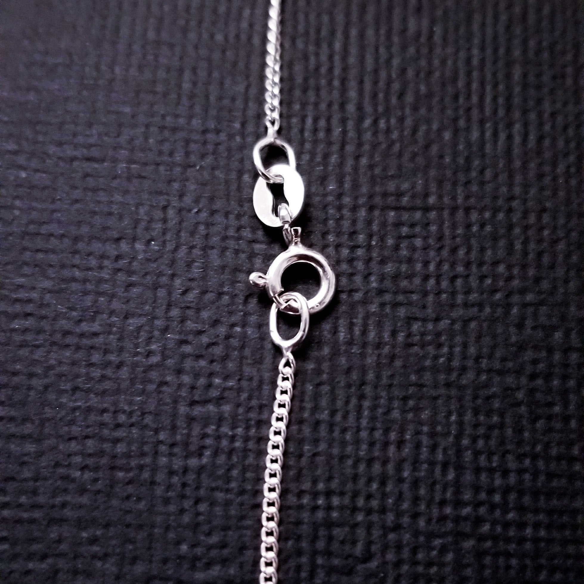 Sterling Silver 1.2mm Thin Flat Curb Chain - Inchoo Bijoux