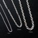 Sterling Silver 1mm Cable Style Chain - Inchoo Bijoux