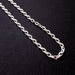 Sterling Silver 3.4 mm Heavy Cable Chain - Inchoo Bijoux