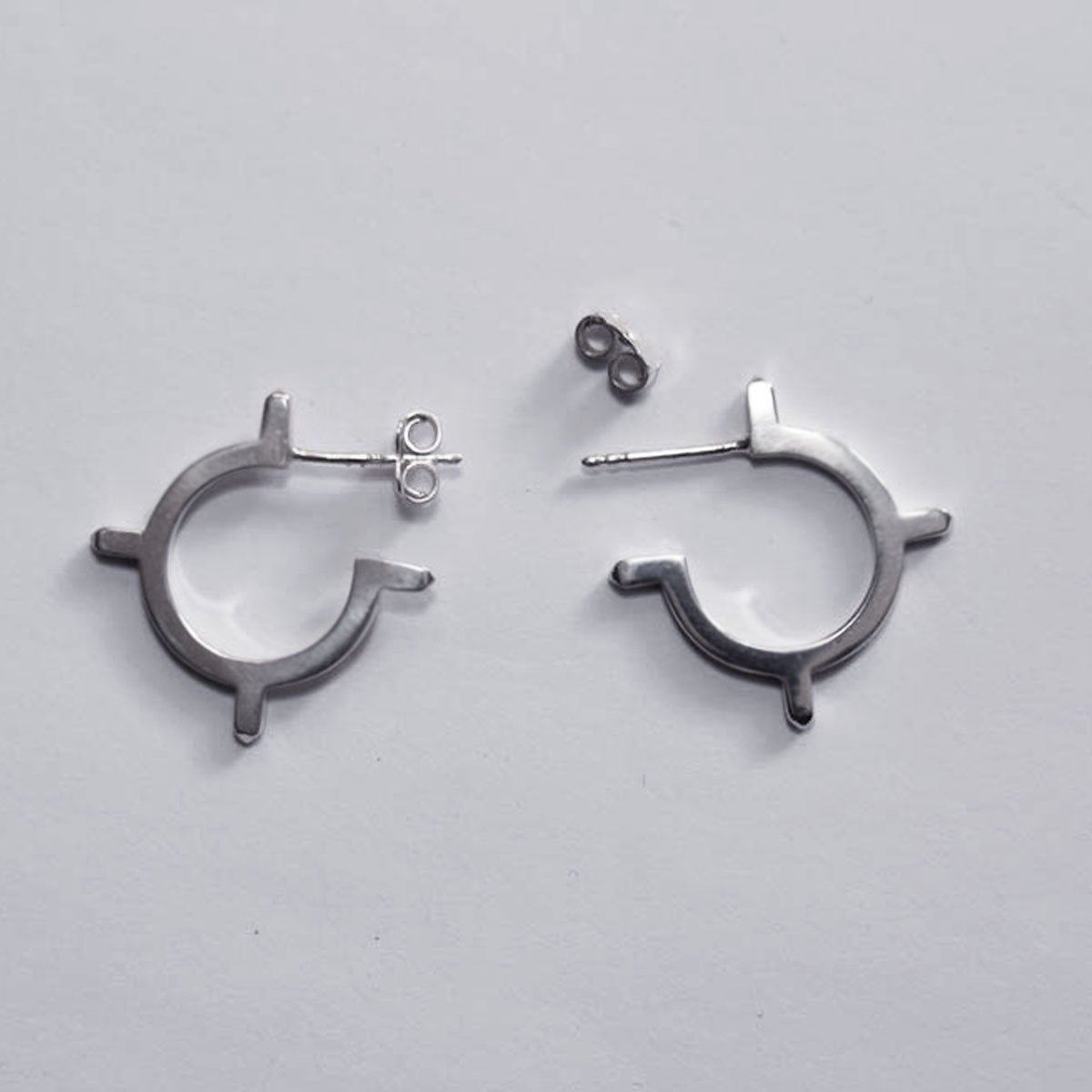 Collection of Small Celestial Hoop Earrings - Inchoo Bijoux in a gallery layout