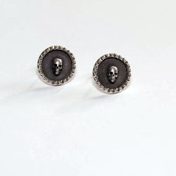 Collection of Studded Skull Cufflinks - Inchoo Bijoux in a gallery layout