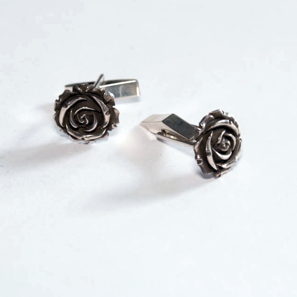 Collection of Rose Cufflinks - Inchoo Bijoux in a gallery layout