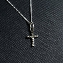 Collection of Tiny Studded Cross Pendant - Inchoo Bijoux in a gallery layout