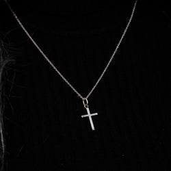 Collection of Minimal Cross Pendant - Inchoo Bijoux in a gallery layout