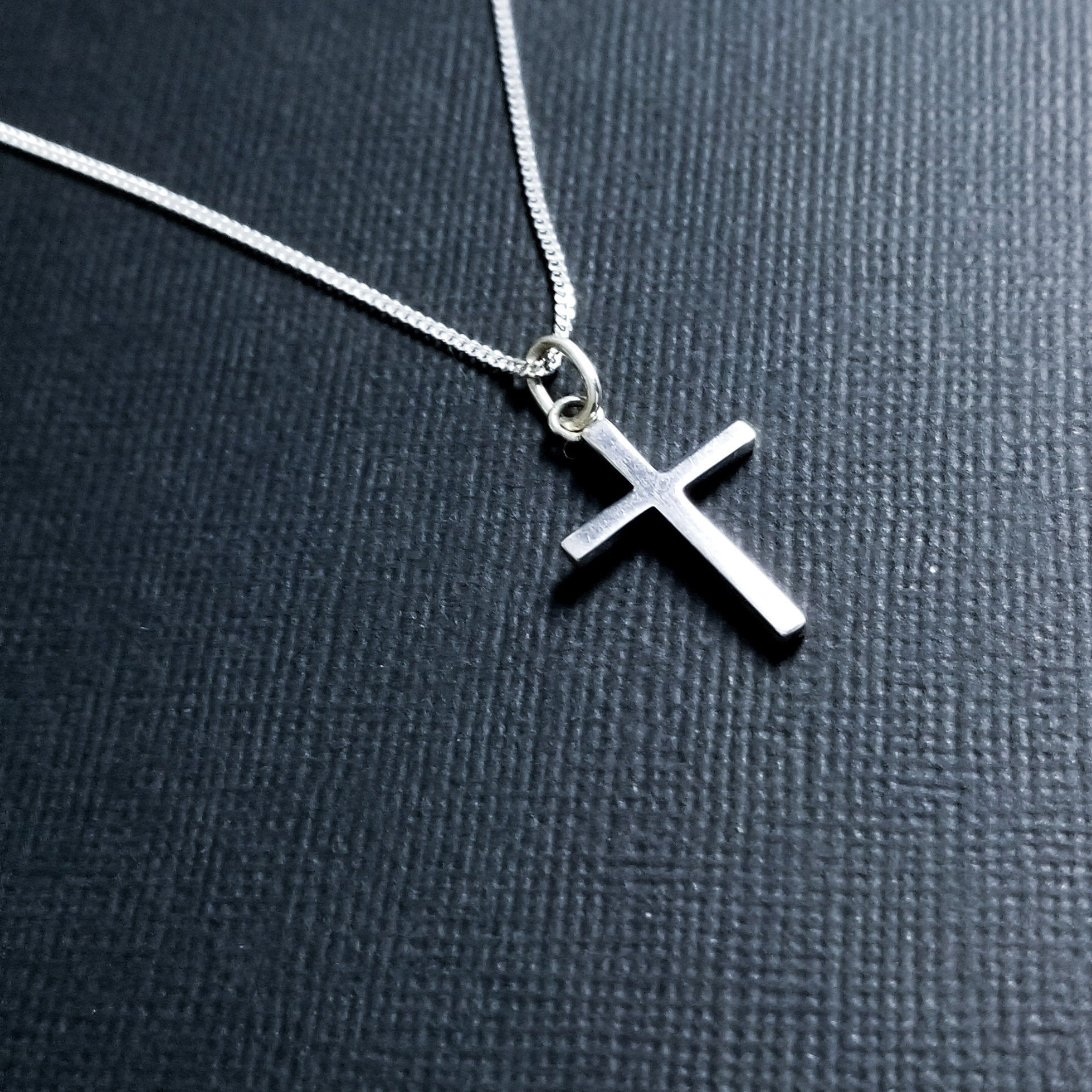 Collection of Minimal Cross Pendant - Inchoo Bijoux in a gallery layout