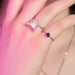 Genuine Garnet Stacking Ring-Ring-Inchoo Bijoux-Inchoo Bijoux