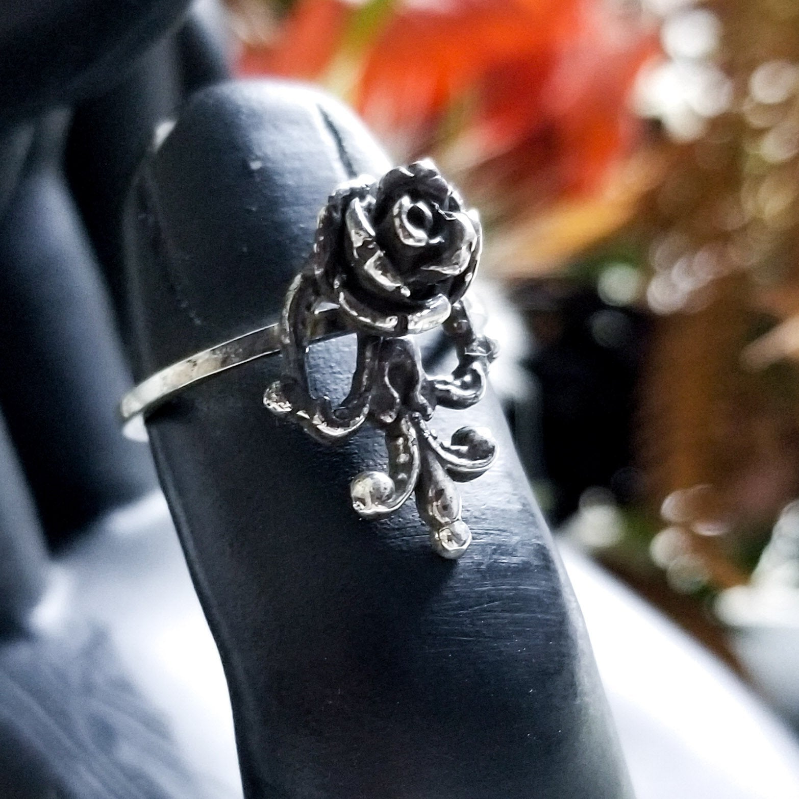 Collection of Victorian Rose and Lace Ring-Ring-Inchoo Bijoux-Inchoo Bijoux in a gallery layout