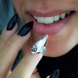 Collection of Spider Stiletto Nail Claw Ring - Inchoo Bijoux in a gallery layout