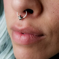 Collection of Tiny Spider Septum Piercing - Inchoo Bijoux in a gallery layout